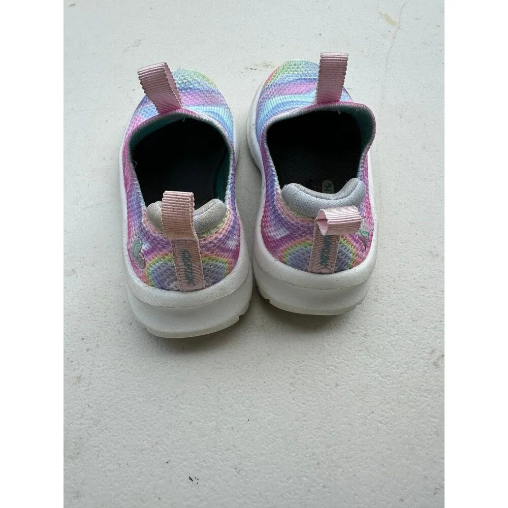 Skechers Girls Air Cooled Memory Foam Ultra Flex 2.0 Swirlology Slip On Shoes 6